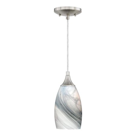 VAXCEL INTERNATIONAL Milano Mini Pendant Marble Swirl Glass P0176